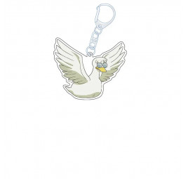 Ranma ½ – Petanko Vol.2 Acrylic Keychain Moose (Duck) | Penguin Parade