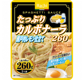 Emballage de la sauce carbonara instantanée japonaise House Foods