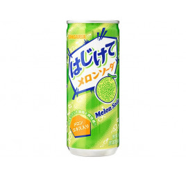 Hajikete Melon Soda 250ml – Boisson gazeuse japonaise au melon