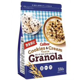 Calbee Granola Cookies & Cream – Limited Edition 550 g | Papattes Store