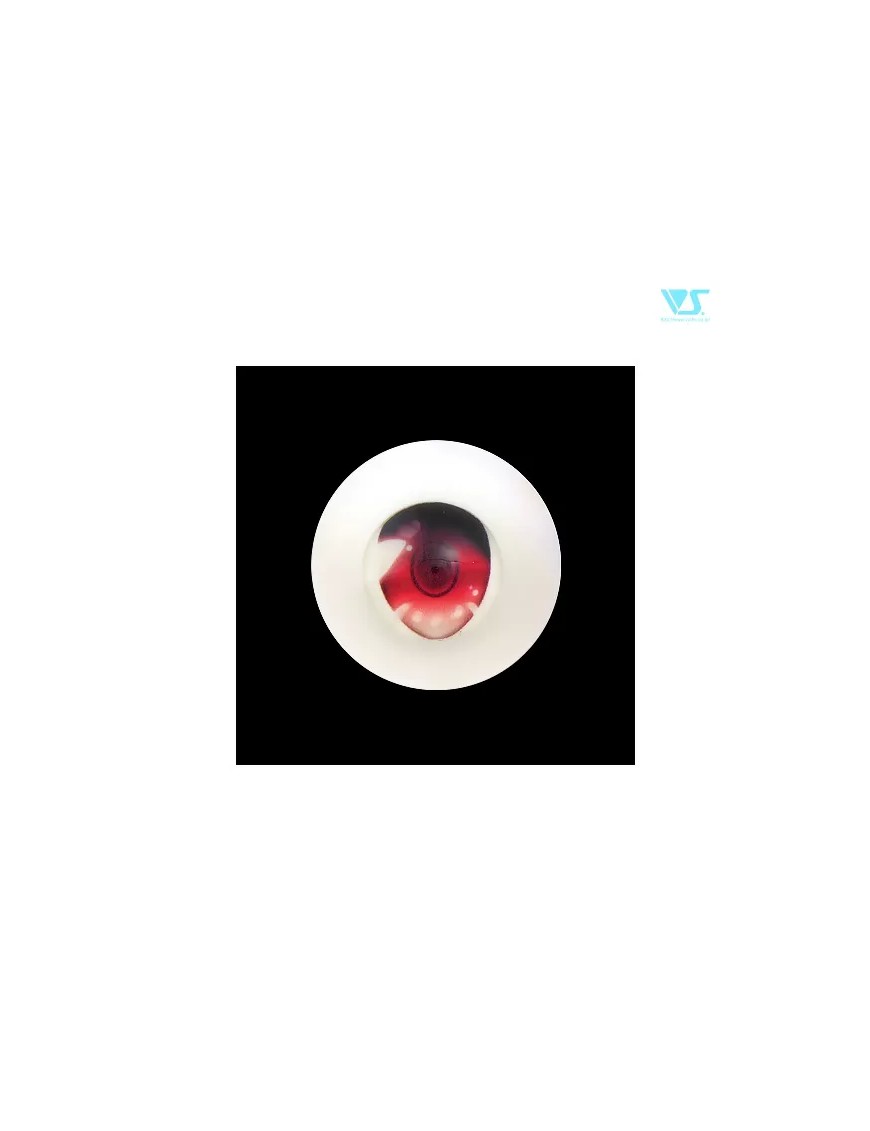 Animetic Eyes: 22mm / S Type / Madder Red (Akane)