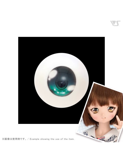 Dollfie Animetic Eyes V Type 22mm Bright Green