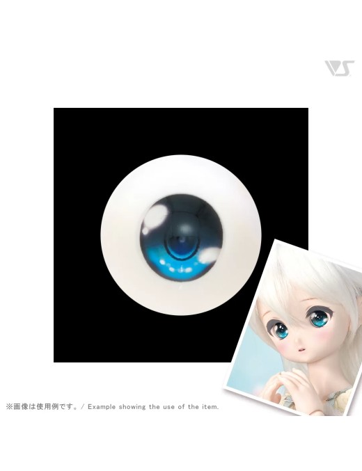Dollfie Animetic Eyes V Type 22mm Bright Blue