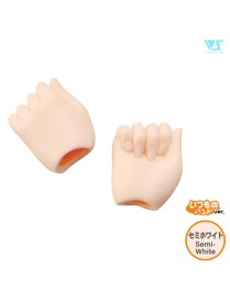 DD Option Parts DDII-H-07-SW / Loosely Fisted Hands (Semi-White)