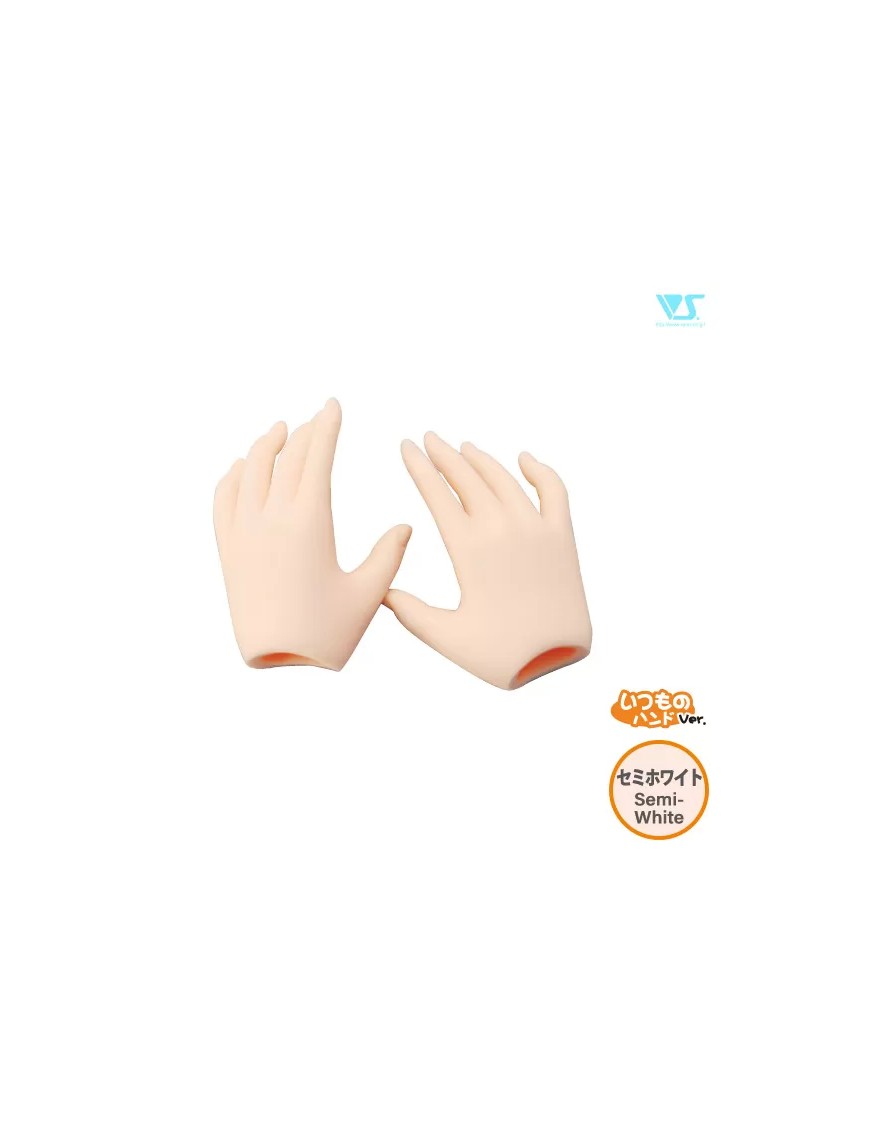 DDII-H-01-SW / Basic Hands / Semi-White