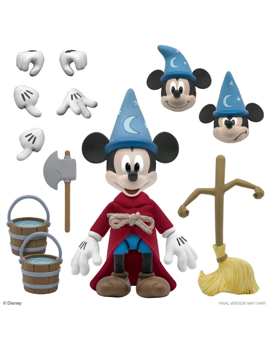 Disney: Ultimates - Action Figure Topolino Apprendista Stregone da 7 pollici