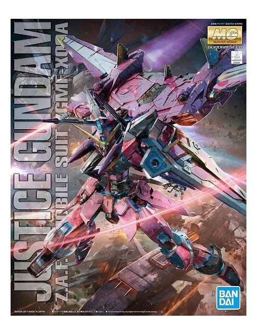 Gundam Gunpla MG 1/100 Justice Gundam