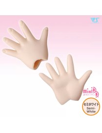 MDD Option Parts MDD-H-04-SW / Paper/Outspread Hands (Semi-White)