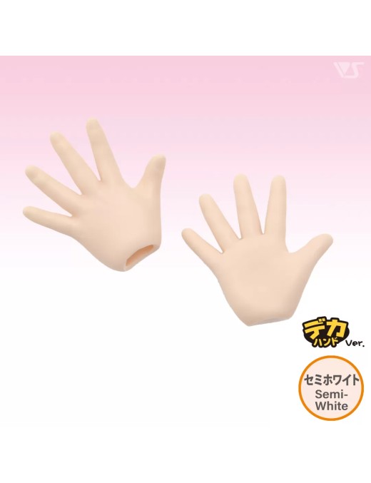 MDD-H-04B / Paper/Outspread Hands (Large Ver.) / Semi-White