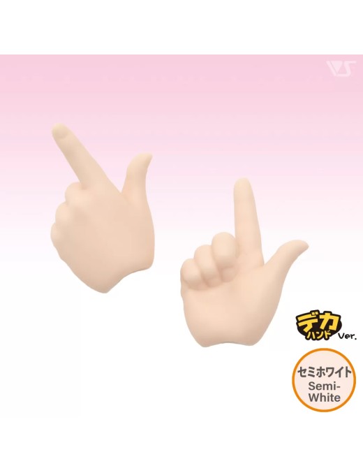 MDD-H-03B / Pointing Hands (Large Ver.) / Semi-White
