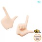 DDII-H-03B-SW / Pointing Hands (Large Ver.) / Semi-White