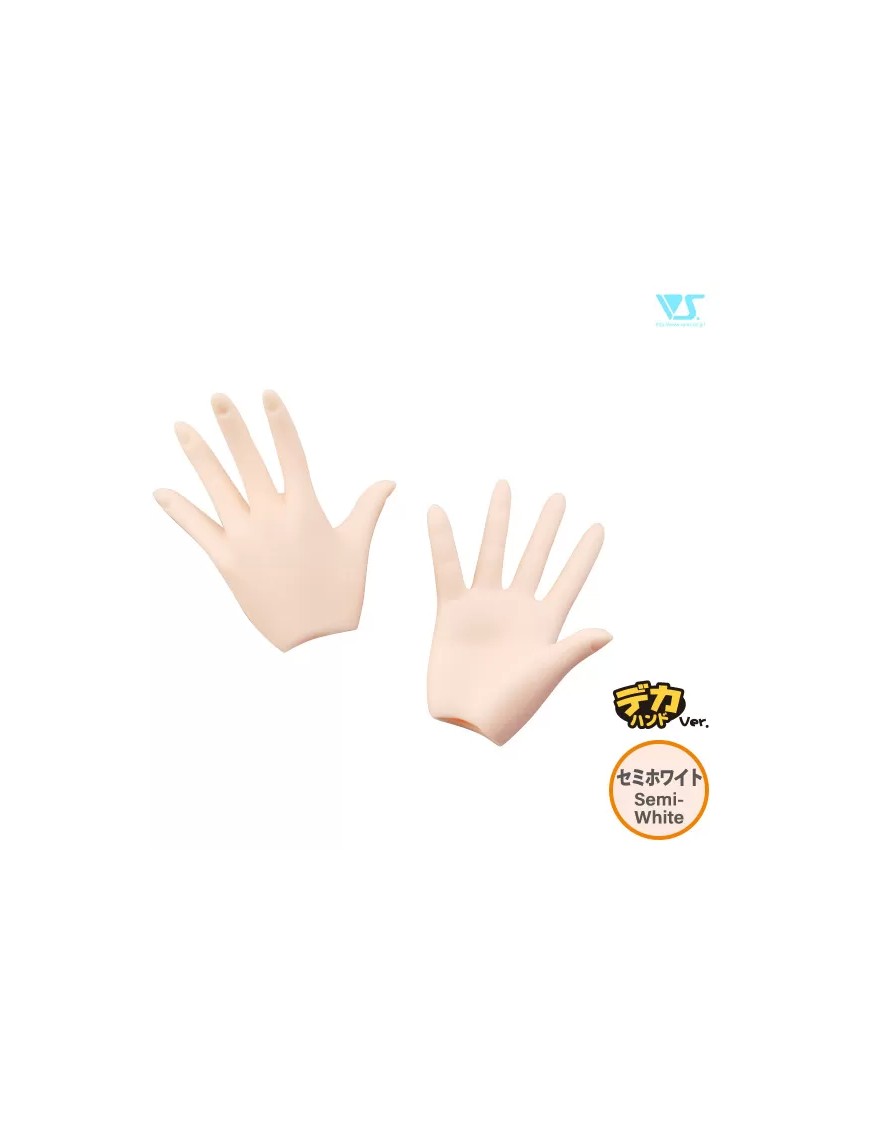 DDII-H-04B-SW / Paper/Outspread Hands (Large Ver.) / Semi-White