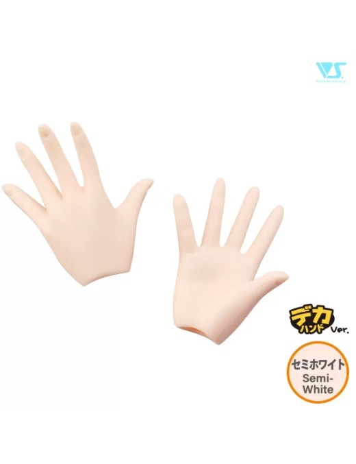 DDII-H-04B-SW / Paper/Outspread Hands (Large Ver.) / Semi-White