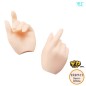 DDII-H-08B-SW / Gripping Hands (Large Ver.) / Semi-White