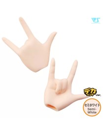 DDII-H-09B-SW / Idol/Love Hands  (Large Ver.) / Semi-White