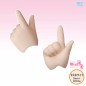 MDD-H-03-SW / Pointing Hands / Semi-White